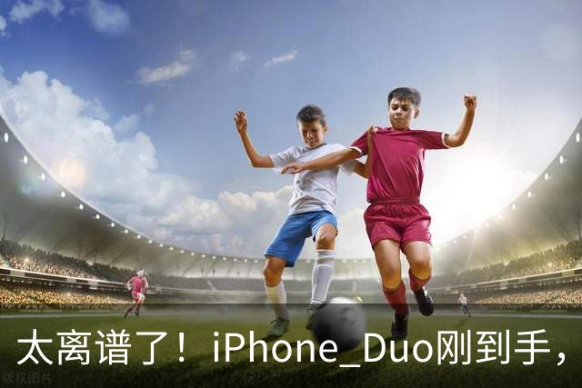太离谱了！iPhone Duo刚到手，就突然翻车